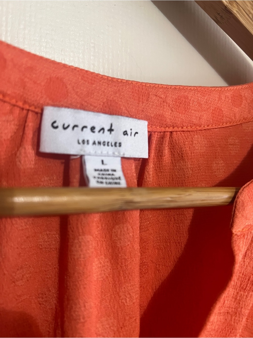 Current Air Sleeveless Polka Dot Blouse L - Picture 2 of 8